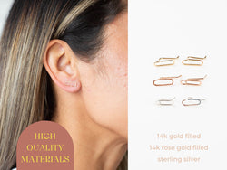 bobby pin - oval