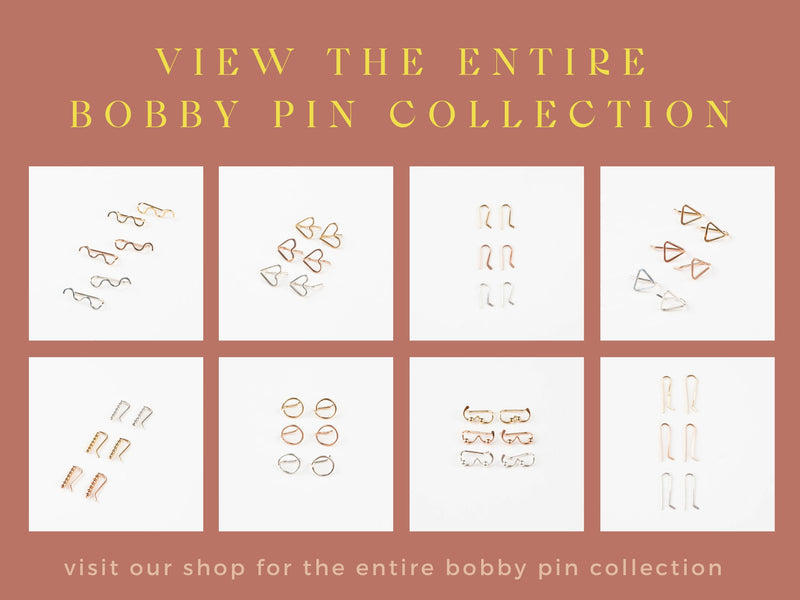 bobby pin - oval