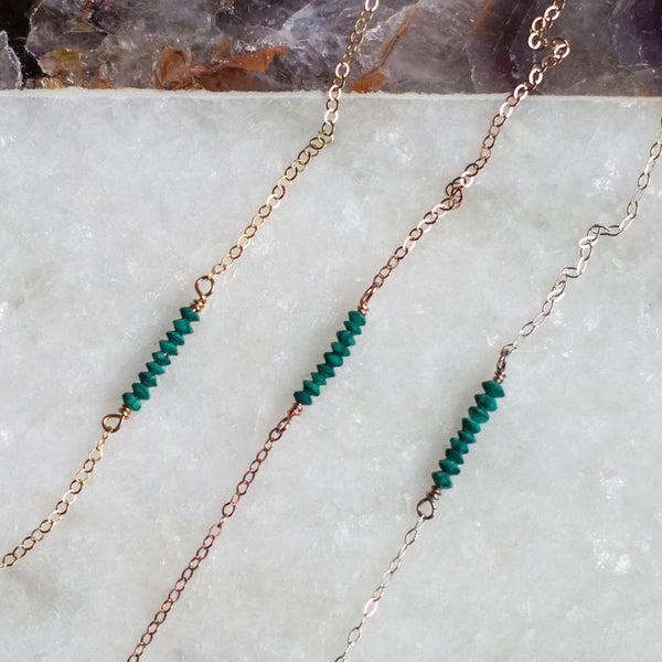 malachite choker