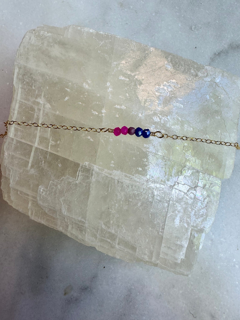 Bisexual Pride Bracelet